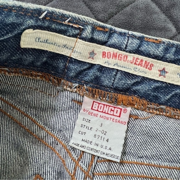 Bongo Jeans Women Size 3 Vintage 80s 90s Mom Tapered High Waisted Rise Blue B - Picture 8 of 9
